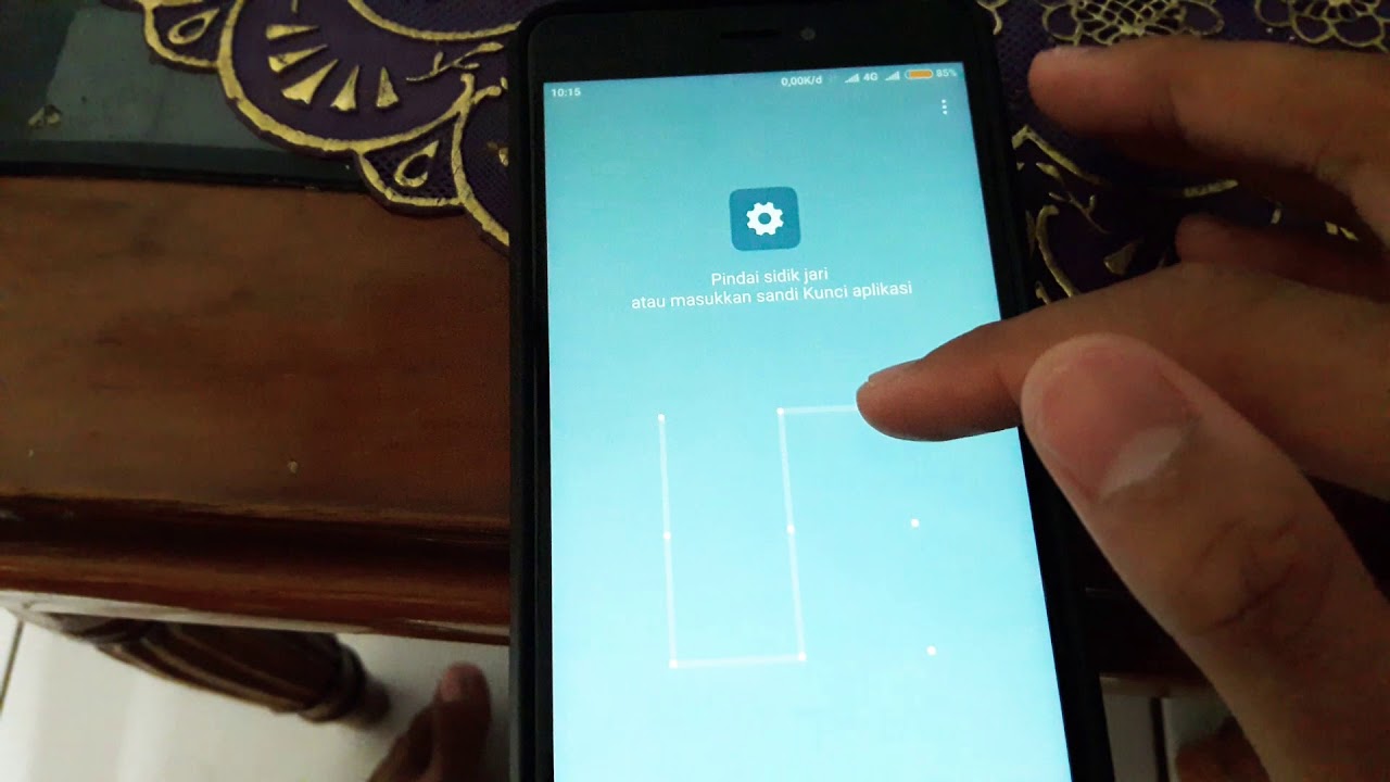 Cara Ampuh dan Cepat Mengunci Galery di HP Xiaomi Redmi 5 pro